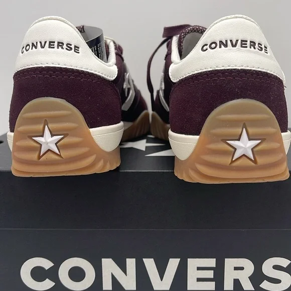 Converse Men’s RUN STAR TRAINER OX BLOODSTONE/EGRET/WHITE A13360C Sneakers - Picture 13 of 16